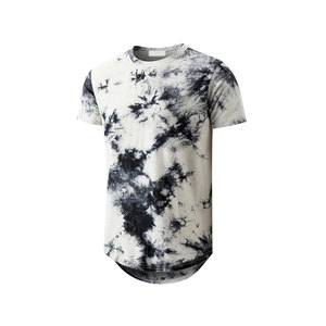 T-shirt Hip Hop tendance, streetwear oversize, tee-shirt en coton à motifs - Product Image 6