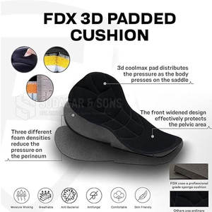 Pantalones de Ciclismo Acolchados Premium, Material que Absorbe la Humedad, con Ajuste Ergonómico para Entrenamiento en Carretera - Product Image 5