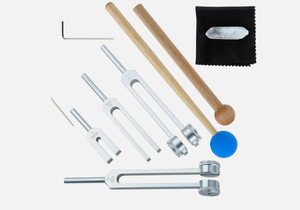 Diapason médical pour diagnostic, test auditif et neurologique, diapason professionnel en acier inoxydable pour examen clinique - Product Image 2