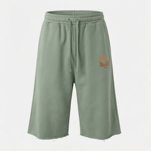 Pantalones Cortos Deportivos para Hombre, Diseño Moderno, Logotipo Bordado Personalizado, Premium, para Gimnasio y Entrenamiento, Jorts Largos a la Moda, Ropa Deportiva Cómoda - Product Image 1