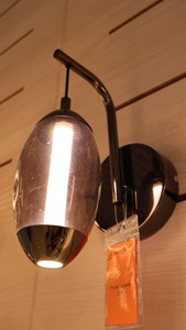 Modern <b>Wall</b> Lamp Metal Glass Dome Shade E27 LED Warm White <b>Light</b> 3000K <b>Switch</b> Control Indoor Living Room Lighting - Product Image 4