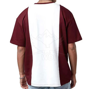 เสื้อยืดโอเวอร์ไซส์คุณภาพพรีเมียม ผลิตจากผ้าฝ้าย 100% ออกแบบโลโก้ได้ตามต้องการ เนื้อผ้านุ่ม ระบายอากาศดี เป็นมิตรต่อสิ่งแวดล้อม สไตล์สตรีทแวร์สีพื้น - Product Image 2