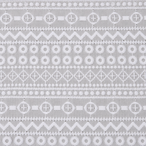 Tela de bordado Schiffli, tela de algodón para bordar, tela de encaje para fabricantes de prendas de vestir, marcas de moda boutique, exportación premium. - Product Image 6