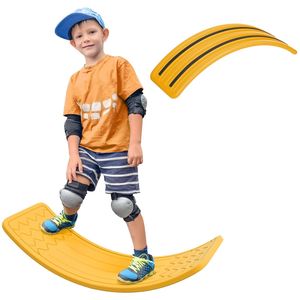Tavola di Equilibrio Personalizzata in ABS Arancione 32.3 Pollici per Fitness ed Esercizi Fisici - Product Image 1