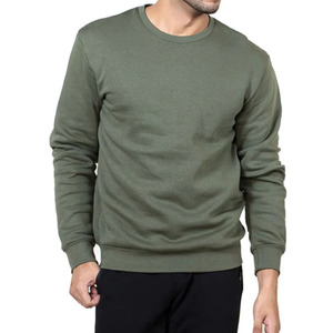 Sudadera de Invierno para Hombre de Alta Calidad, Cuello Redondo, Algodón, Forro Polar Grueso y Cálido, Resistente al Viento, Manga Larga, Estilo Casual Urbano, 400g - Product Image 1