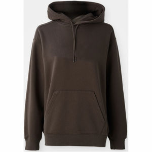 Sweat-shirts à capuche pour femmes, coupe oversize, épaules tombantes, imprimés, respirants, effet délavé, avec logo personnalisé, pour usage professionnel - Product Image 4