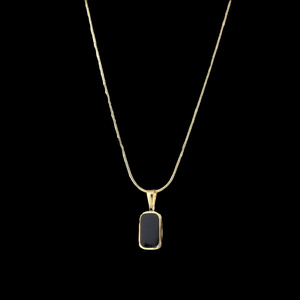 สร้อยคอเงินแท้ 925 ชุบเงิน รุ่น Jewelux Jxl57 สำหรับทั้งชายและหญิง ดีไซน์แบบ Cuban พร้อมจี้ตัวอักษรประดับเพชร Moissanite คุณภาพส่งออก รับรองโดย IGI - Product Image 1