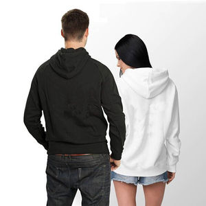 Sudadera con Capucha para Hombre, Estilo Hip Hop, con Bolsillo Canguro y Cordones Ajustables, de Forro Polar Grueso para Invierno, con Estampado Serigrafiado - Product Image 4