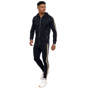 Men <b>Lightweight</b> Sweatsuit Breathable <b>Hoodie</b> And Jogger Set Casual Running Outfit Comfortable Gym Wear Clothing - Product Image 2