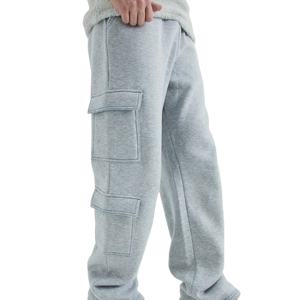 Pantalones Deportivos para Hombre al por Mayor, de Alta Calidad, Personalizados, Casuales, Ajustados, de Algodón, con Bolsillos, 2026 - Product Image 1