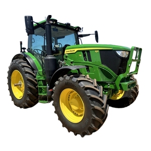 195 HP 6R 195 Agricultural Tractor Low Hours Ready To Work - Product Image 1