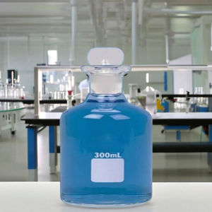 Bouteille BOD en verre borosilicate de laboratoire, 300 ml, transparente, cylindrique, résistante aux produits chimiques, bouteille de test - Product Image 4