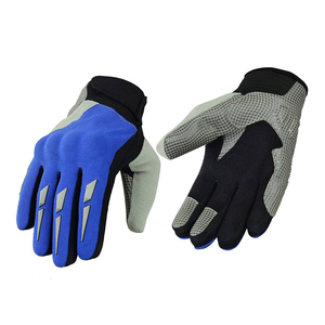 Guantes Deportivos con Estampado de Camuflaje, Pantalla Táctil, Largos hasta la Muñeca, de Poliéster y Elastano, para Uso en Exteriores, Primavera/Verano, Estilo Deportivo, para Motocicleta, para Hombre - Product Image 2