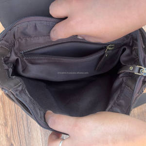 Couverture de selle Offre Spéciale et sac à bandoulière Western en cuir fauché floral de haute qualité en cuir véritable Vintage Boho sac à main pour les femmes - Product Image 6