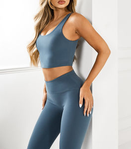 Conjunto de Yoga Sin Costuras de Talla Grande para Mujer, Conjunto Deportivo de 2 Piezas, Venta al por Mayor a Precio Económico, Personalizable y a la Moda - Product Image 4