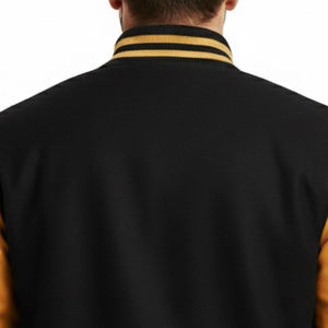 Chaqueta Letterman para hombre hecha a medida de alta calidad, nueva, del mejor fabricante y proveedor, chaqueta de invierno Letterman para hombre. - Product Image 4