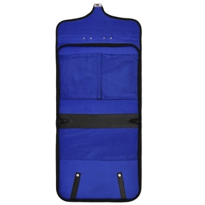 Grand Master Blue Lodge Purple Apron <b>Case</b> Lockable Masonic Regalia Carrier with Gold Embroidered Emblem and Carry Handle - Product Image 3