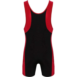 Combinaison de lutte d'entraînement en tissu respirant, sublimée, extensible dans quatre directions, tenue de compétition, uniforme de sport performant pour l'entraînement de lutte - Product Image 3