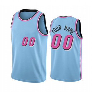 Venta al por Mayor de Fábrica, Camisetas de Baloncesto Personalizadas con Impresión por Transferencia de Calor, Transpirables, 100% Poliéster, Camisetas de Equipo Internacionales - Product Image 2