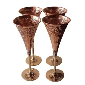 Gobelet à vin en acier inoxydable, coupe à vin réutilisable, verre à boire élégant pour restaurant, bar, mariage - Product Image 5