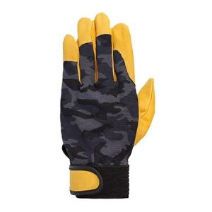 Fabricants directs d'usine, gants de travail en cuir de qualité supérieure, couleurs et designs demandés par les clients, gants de travail en cuir résistants. - Product Image 2