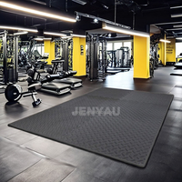 Tapis de puzzle de sport de gym en mousse EVA de haute qualité, inodore, durable, à emboîtement, 60 cm x 60 cm, 10 mm d'épaisseur, revêtement de sol protecteur