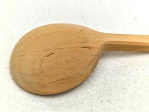 Cuchara de Té de Madera, Pulida y Lisa, de Madera Natural, para Medir Café, Té y Azúcar, Utensilio de Cocina Ecológico - Product Image 6