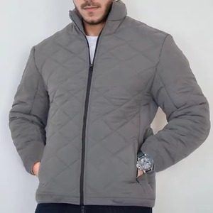 2025 Autumn Warm Fashion Collar Bubble Reversible Zipper Puffer <b>Jackets</b> Outdoor Coat Comfortable <b>White</b> Polyester Filled <b>Men</b> - Product Image 6