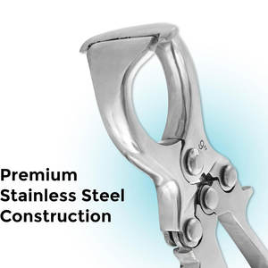 Castrador de Ganado sin Sangre de Acero Inoxidable de 9 Pulgadas, de Grado Quirúrgico, Reutilizable, Resistente, para Veterinaria y Caballos - Product Image 4