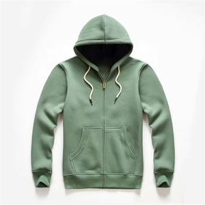 Custom ODM Solid Casual Winter Front Men Regular Fit Streetwear Heavyweight Pullover Hoodie Cotton Fleece Digital <b>Sweatshirt</b> - Product Image 1