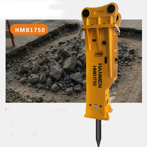 Brise-roche hydraulique 175 pour excavatrices Hyundai Sumitomo 40-50T, brise-roches hydrauliques <span class=keywords><strong>de</strong></span> grande puissance pour la découpe <span class=keywords><strong>de</strong></span> <span class=keywords><strong>barrages</strong></span> hydroélectriques - Product Image 1