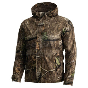 Veste de chasse softshell pour homme avec capuche, tissu respirant, plusieurs poches et poignets ajustables pour les activités de plein air - Product Image 3