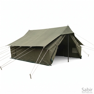 Carpa Familiar de Techo Cuadrado con Doble Toldo, Refugio Resistente para Emergencias, Eventos y Desastres - Product Image 1