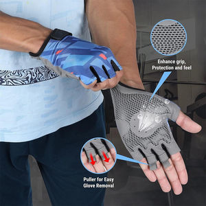 Gants de musculation en cuir à prix de gros pour la gym, le fitness et la musculation – Gants d'entraînement robustes pour l'haltérophilie avec grip amélioré - Product Image 6