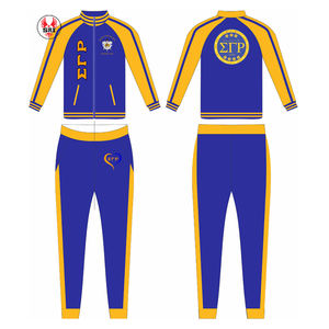 Conjunto Deportivo Premium para Hombre, Transpirable, para Entrenamiento y Jogging, Ropa Deportiva Personalizada para Invierno, Cálida e Informal, Chándal Sigma Gamma Rho - Product Image 4