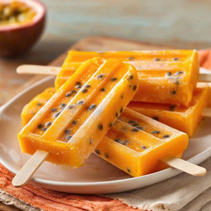 Purée de fruit de la passion surgelée naturelle, dénoyaute, pour la fabrication de glaces et sorbets, ingrédient laitier en fût, goût naturel - Product Image 1