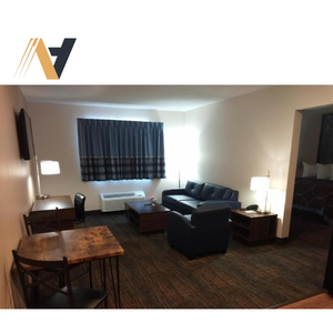 Meubles d'hôtel standard - Meubles de chambre d'hôtel Super 8 produits pour les projets de motel avec panneaux MDF et stratifiés - Usine au Vietnam - Product Image 3