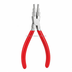 Pince à boucler à double étage de haute qualité / Pince à fabriquer des attaches à double étage en acier inoxydable pour la fabrication de bijoux DIY en argent et or - Product Image 4