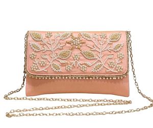 กระเป๋าคลัทช์ปักมือ ราคาขายส่ง กระเป๋าถือสตรีสไตล์ชาติพันธุ์ สำหรับงานแต่งงาน งานเลี้ยงกลางคืน และงานเทศกาล - Product Image 1