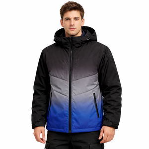 Blouson décontracté coupe-vent pour homme en mélange de laine, nouvelle collection avec réduction 2026, toutes tailles disponibles, style streetwear - Product Image 1