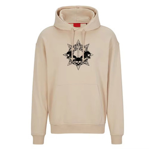 Wholesale Hoodies High Quality Customized Cotton <b>Blended</b> Made Men Pullover Hoodies - Product Image 1