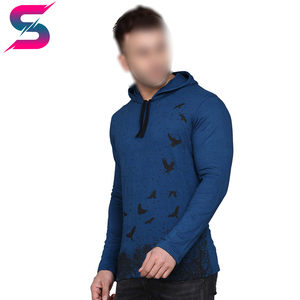 Nouveaux sweats à capuche pour hommes, qualité supérieure, prix d'usine, service OEM, vêtements décontractés légers à manches régulières - Product Image 3