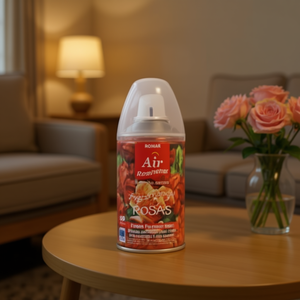 Deodorante per Ambienti Romar 250ml Fragranza di Rose Spray per Stanze 6 Pezzi - Product Image 3
