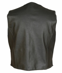 Chaleco de Cuero Personalizado para Motociclistas, Transpirable, Verano, OEM, ODM, Proveedor Mayorista - Product Image 2