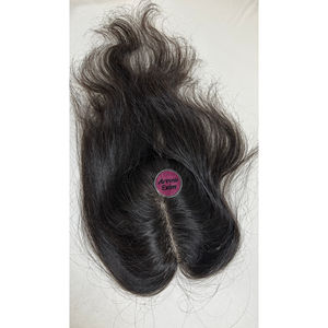 Mejor tupé de cabello indio Remy 100% Arrow Exim, color natural, doble capa, ligero, base de encaje 1.5x4, onda natural, 150% de densidad - Product Image 6