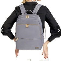 Ransel laptop kain parasut promosi logo kustom harga terendah untuk ransel siswa untuk hadiah kemasan ekspor ke AS, Inggris
