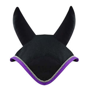 Professional Horse Ear <b>Bonnet</b> Custom Fly Silent <b>Bonnet</b> with Ear Covers, Woof Wear Colour Fusion Fly Veil OEM Services by LCI - Product Image 1