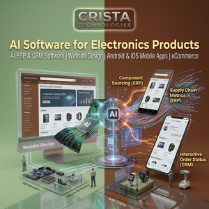 Software de IA para Diseño de Sitios Web y Aplicaciones Móviles Android iOS, Software de IA para Productos Electrónicos, Software ERP CRM, WordPress, Shopify, CRM, Comercio Electrónico - Product Image 1