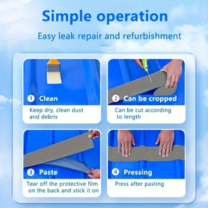 Application propre de membrane d'étanchéité de toit auto-adhésive, idéale pour les toits en métal et en fer - Product Image 6