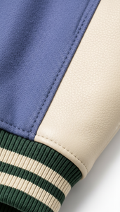 Vêtements d'extérieur en tissu polaire de style américain classique, lettres en chenille, mode streetwear, style américain - Product Image 4